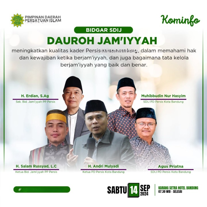 Dauroh Jamiyyah SDIJ PD PERSIS Kabupaten Bima